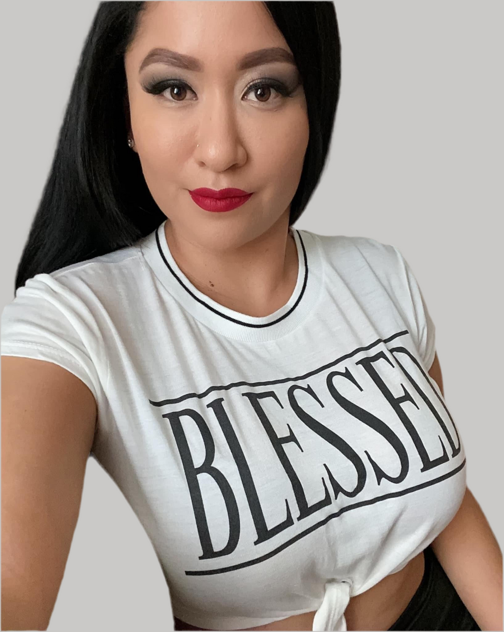 Blessed Print Top